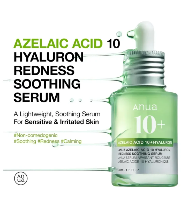 Anua Azelaic Acid 10 Hyaluron Redness Soothing Serum 30ml 2
