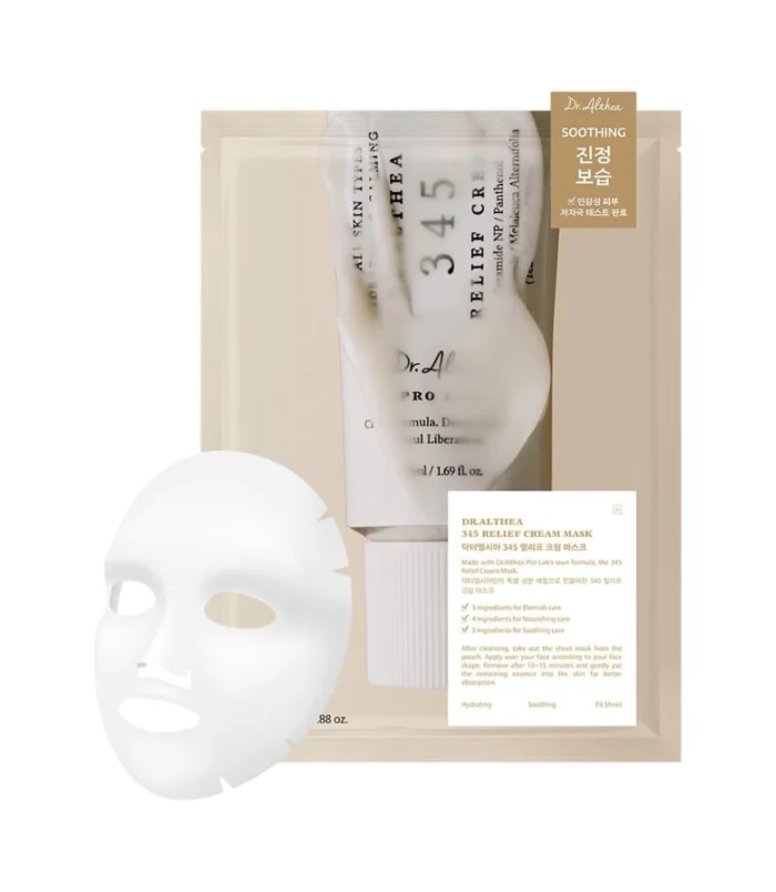 Dr. Althea - 345 Relief Cream Mask - 4ea 1